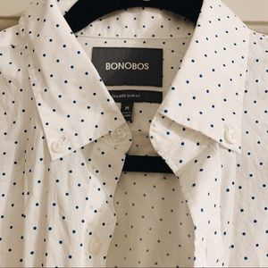 Bonobos polka dot button down